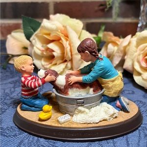 Rockwell’s Age of Wonder Collection “SplishSplash” size 5 1/2” x 3 1/2”